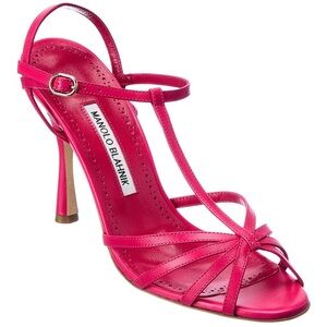Manolo Blahnik Marana 105 Leather Sandal